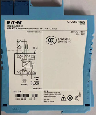 MTL4573 MTL Instruments Temperature Converter THC RTD Input Number Of Channels One