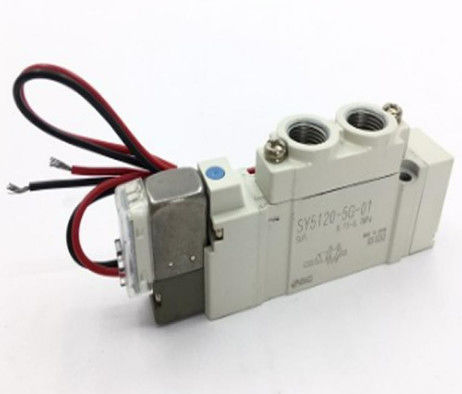 SMC SY5120-5G-01 Valve, Sol, SY5000 SOL/VALVE, RUBBER SEAL Rated Voltage 24 VDC