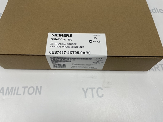 SIEMENS 6ES7417 - 4XT05 - 0AB0 processing unit