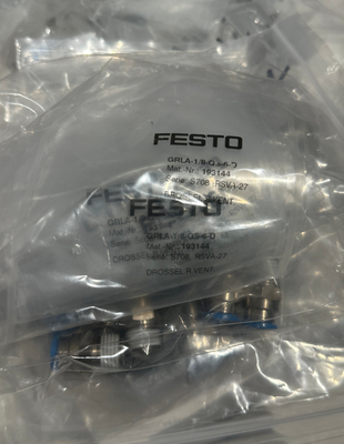 Festo One-way flow control valve GRLA-1/8-QS-6-D