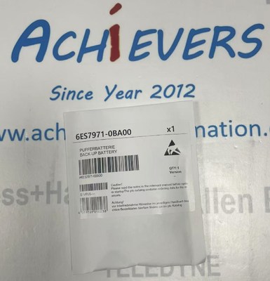 SIEMENS 6ES7971-0BA00  dedicated backup battery tailored