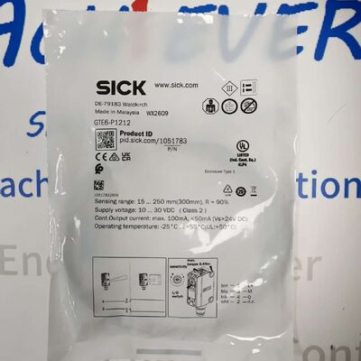 SICK GTE6-P1212 Miniature Diffuse Photoelectric Sensor