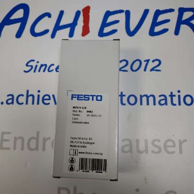 Festo MFH-5-18  Way Monostable Solenoid Poppet Valve 