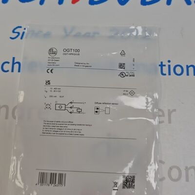 IFM OGT100 Diffuse‑Reflection Photoelectric Sensor
