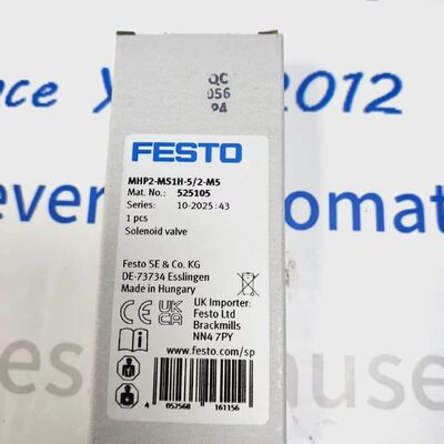 Festo MHP2‑MS1H‑5/2‑M5 High‑Speed Poppet Solenoid Valve