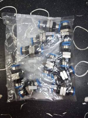 FESTO QSS-10 Push-In Fitting, Pneumatic Quick Connector