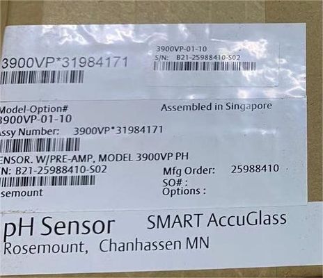 3900VP-01-10 3900 General Purpose Emerson Rosemount PH ORP Sensor