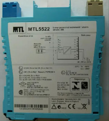 MTL5522 MTL Instruments Solenoid / Alarm Driver Number of channels One