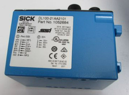 SICK Laser Distance Sensor Dx100 DL100-21AA2101 6 Digit 5 X 7 Dot Matrix Display, LEDs