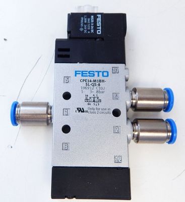 Festo CPE14-M1BH-5L-QS-8 Magnet Valve Unused/OVP with Electrical Actuation