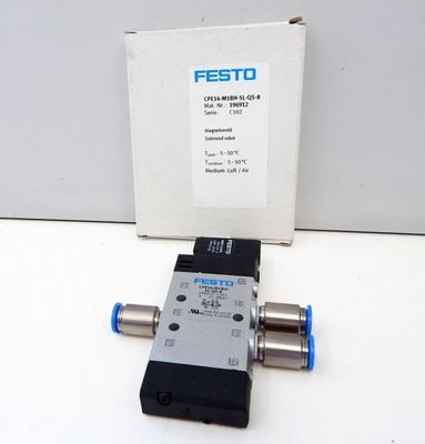 Festo CPE14-M1BH-5L-QS-8 Magnet Valve Unused/OVP with Electrical Actuation