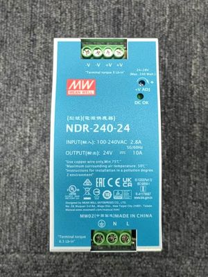 MEAN WELL NDR-240-24 AC-DC Industrial DIN Rail Power Supply
