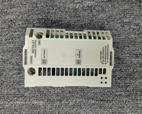 ABB R-series RETA-01 1-port Ethernet Adapter Module Supporting Two Communication Protocols
