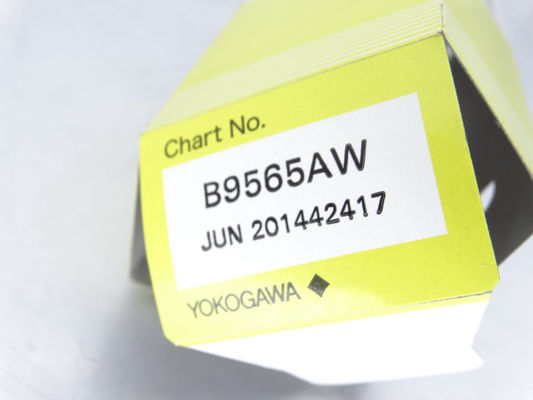 Yokogawa B9565AW GRAPHIC CONTROLS Fanfold Paper Strip Chart with Cast Aluminum Alloy Amplifier Housing