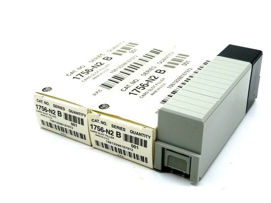 ALLEN BRADLEY 1756-N2 2-Piece Slot Filler Module with 768-32V Voltage Input Coding and 47-63 Hz Input Frequency Range