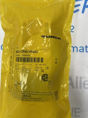 Turck NI40U-CP40-VP4X2 Inductive Block Proximity Sensor