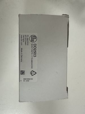 IFM DD2503 Speed Monitoring Evaluation Unit with Measuring Range -100...600 °C and Current Cons 3000
