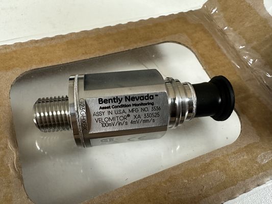 RS-485 Interface Bently Nevada 330525-00 Velomitor XA Piezo-velocity Sensor Top-notch Performance with IP67 Protection Rating