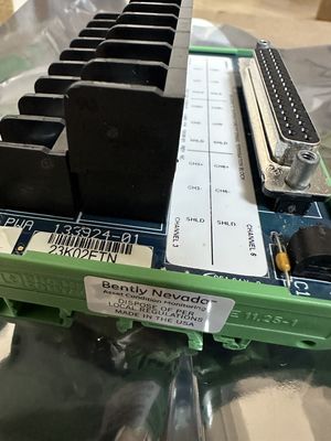 3/8-24 to 1/2 NPT 1 inch hex stud BENTLY NEVADA 133924-01 External Termination Blocks for Industrial