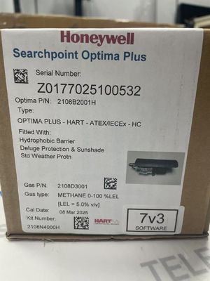 Honeywell 2108b2001H Searchpoint Optima Plus Gas Detector 320r/min Rated Speed 1/4" NPT Process Connection