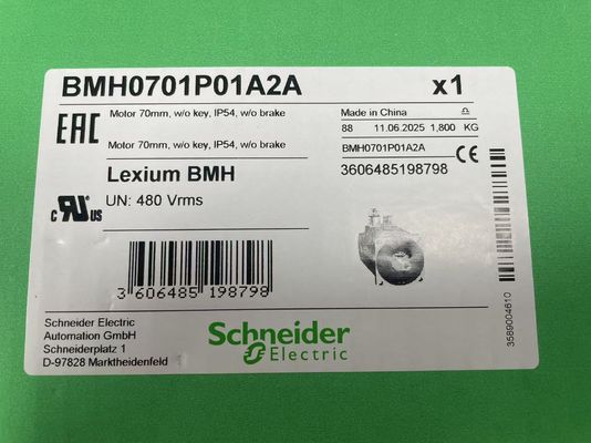 Schneider BMH0701P01A2A Servo Motor with 0I12 Discount Schedule and Digital Pulse Interface
