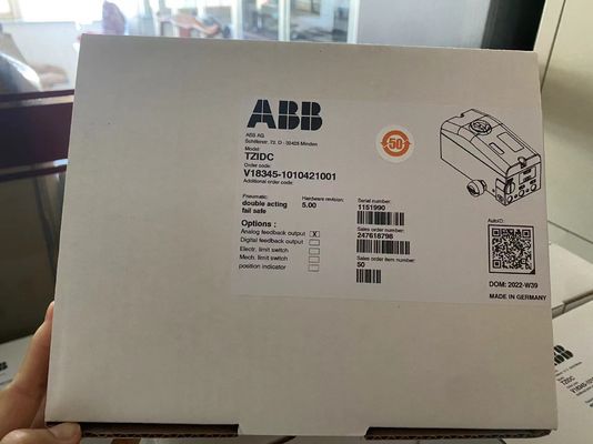 ABB V18345-1010421001 TZIDC Electro-Pneumatic Positioner