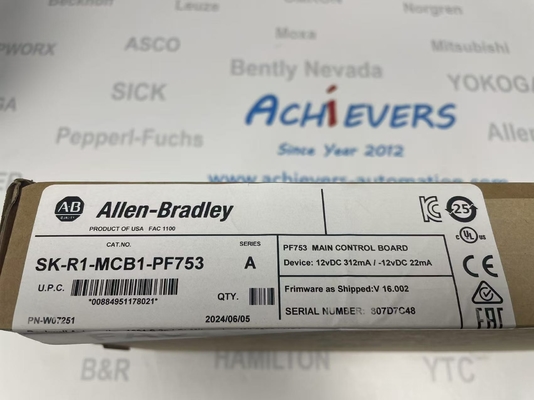 Allen-Bradley  SK-R1-MCB1-PF753 spare part is a main control board spare part