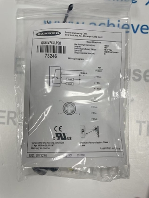 BANNER QS18VP6LLPQ8 series all-round photoelectric sensor
