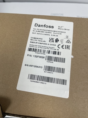 Danfoss FC-051P4K0T4E20H3BXCXXXSXXX Frequency AC drive
