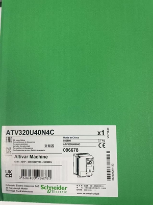 Schneider ATV320U40N4C Variable Frequency Drive 3.2 A Input Current