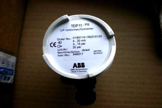 ABB TEIP11-PS I/P Converter 4-20mA to 3-15psi Electro-Pneumatic