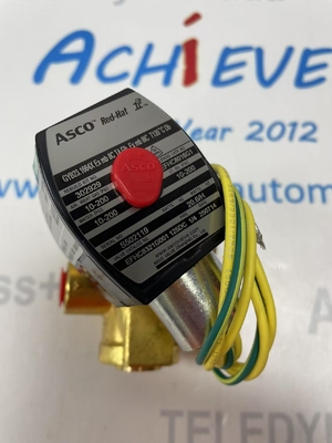  ASCO 8321G001 125DC 3-Way Brass 1/4 In Solenoid Valve 