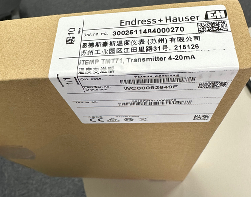 Endress Hauser iTEMP TMT71-10W1/1J5 temperature transmitter