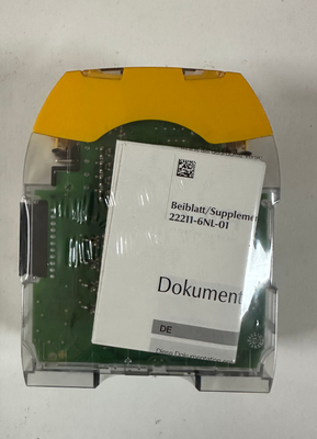 Pilz Beiblatt Saftey Relay 22211-6NL-01