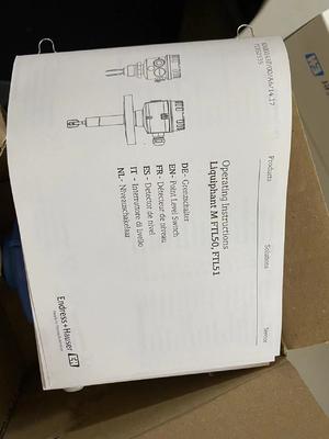 Endress Hauser  FTL50-JHN2/0 Liquiphant FTL50 point level switch