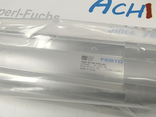 Festo DSBC-40-100-PPVA-N3 precision-engineered ISO standard profile cylinder