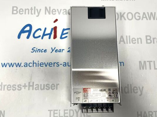 Mean Well HRP-450-48 48Vdc 9.5A PFC Power Supply 8 Analog Outputs Compact 100 mm x 100 mm x 100 mm Size