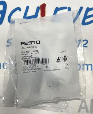 Festo LRLL-14-QS-10 high-performance differential pressure regulator