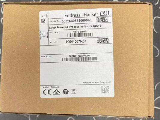 Endress Hauser RIA15-13D5/0 Differential Pressure Transmitter