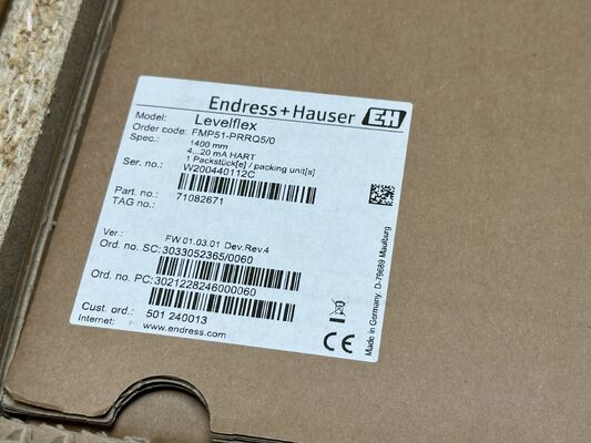 Endress Hauser FMP51-PRRQ5/0  Guided Radar Level Transmitter