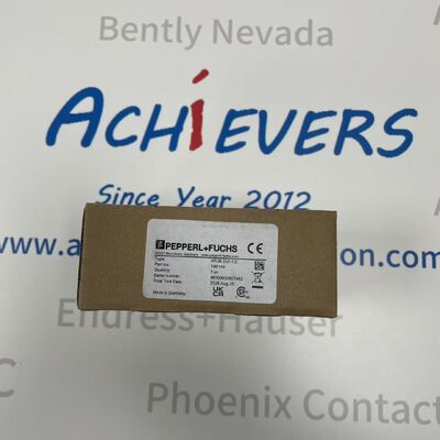 Pepperl + Fuchs Rotation Speed Monitor KFU8-DW-1.D with ≤ 10 Hz Switching Frequency and 0.3 mm Target Size