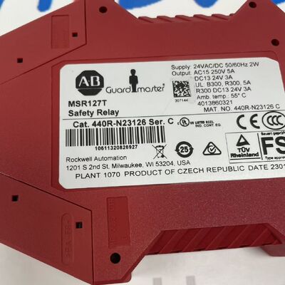 Allen-Bradley MSR127T high-performance safety relay