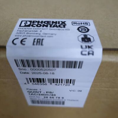 Phoenix Contact QUINT-PS/1AC/24DC/40 (2866789) Single-Phase DIN Rail Power Supply