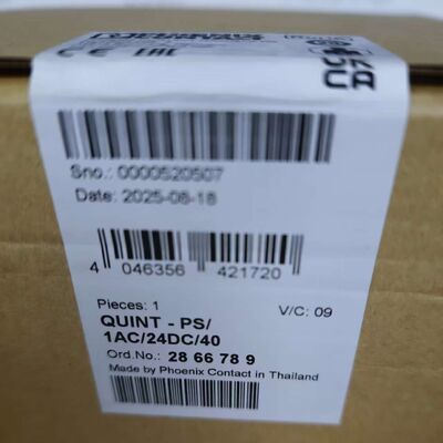 Phoenix Contact QUINT-PS/1AC/24DC/40 (2866789) Single-Phase DIN Rail Power Supply