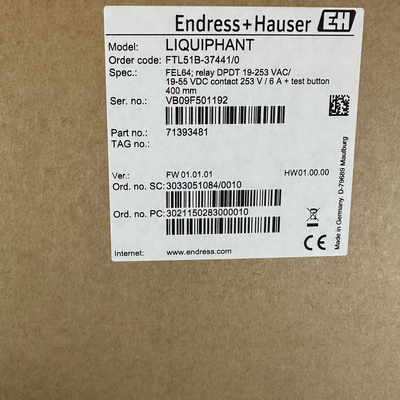 E+H  FTL51B-37441/0  Liquiphant FTL51B Extended Probe Vibronic Tuning Fork Level Switch