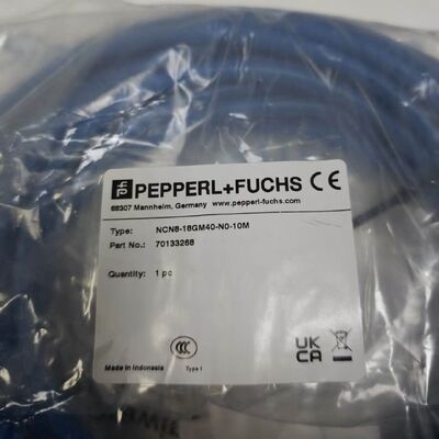  NCN8-18GM40-N0-10M Non-Flush Inductive Proximity Sensor 10m Fixed Cable