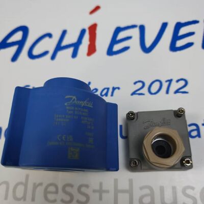 Danfoss 018F6857 Solenoid Coil 24VDC IP67 Terminal Box
