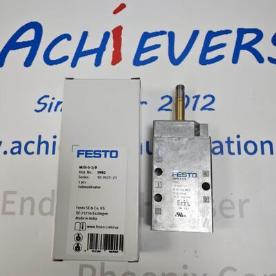 Festo MFH-5-18  Way Monostable Solenoid Poppet Valve 