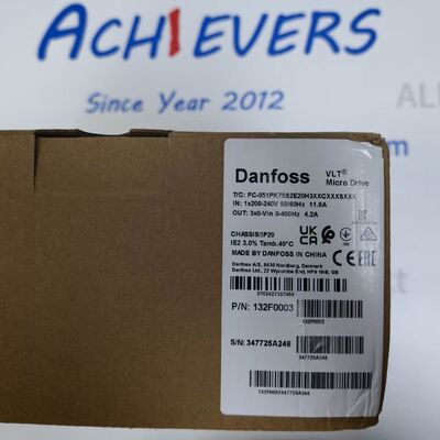 Danfoss FC-051PK75S2E20H3XXCXXXXXXX compact low-power variable frequency drive belonging