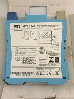 mtl5541 Intrinsically Safe 4–20mA HART Galvanic Isolator